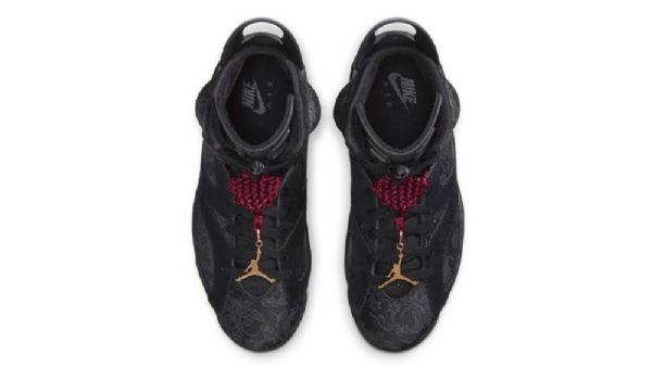 Nike Air Jordan 6 Singles Day Sko Herre Svarte