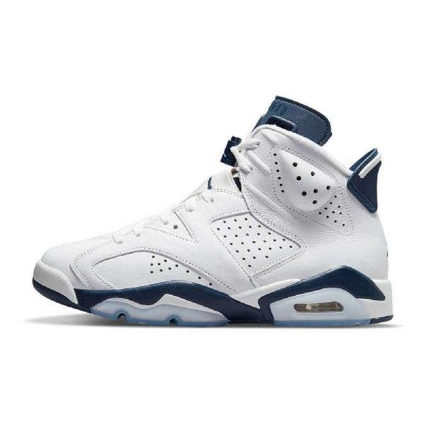 Nike Air Jordan 6 Sko Dame Marineblå