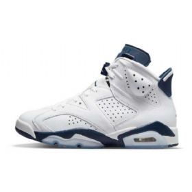 Nike Air Jordan 6 Sko Dame Marineblå