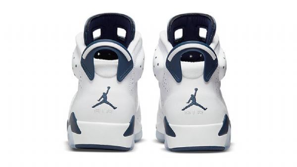Nike Air Jordan 6 Sko Dame Marineblå