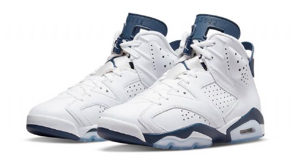 Nike Air Jordan 6 Sko Herre Marineblå