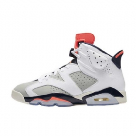 Nike Air Jordan 6 Tinker Infrared Sko Herre Hvite
