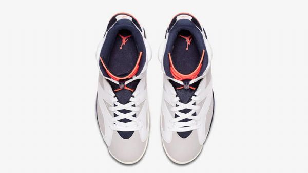 Nike Air Jordan 6 Tinker Infrared Sko Herre Hvite