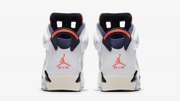 Nike Air Jordan 6 Tinker Infrared Sko Herre Hvite