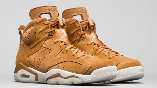 Nike Air Jordan 6 Wheaten Harvest Sko Herre Brune