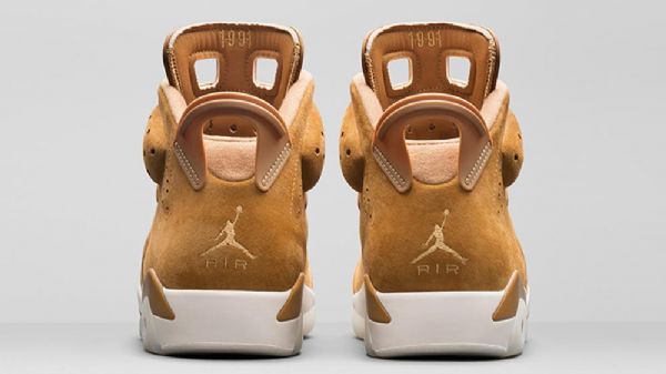 Nike Air Jordan 6 Wheaten Harvest Sko Herre Brune