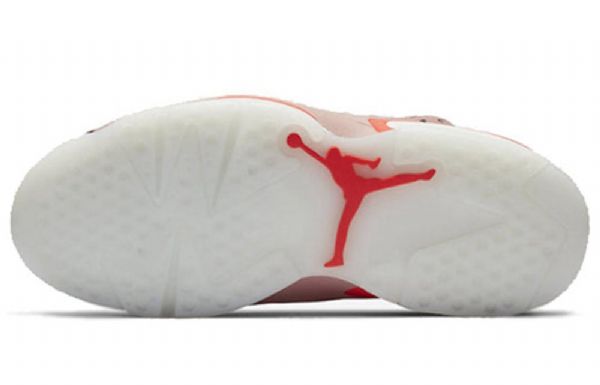Nike Aleali May X Air Jordan 6 Retro Basketball Shoes Dame Rosa