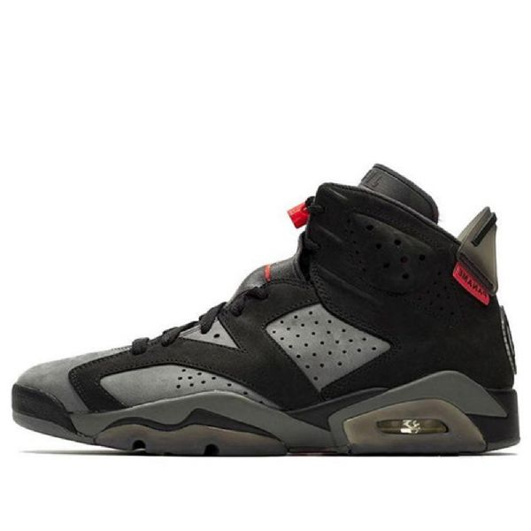 Nike Paris Saint-germain X Air Jordan 6 Retro Basketball Shoes Herre Grå