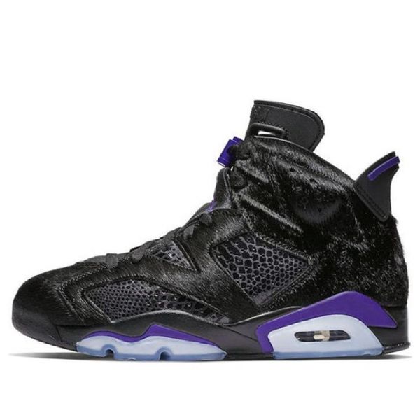 Nike Social Status X Air Jordan 6 Retro Basketball Shoes Herre Svarte