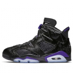 Nike Social Status X Air Jordan 6 Retro Basketball Shoes Herre Svarte