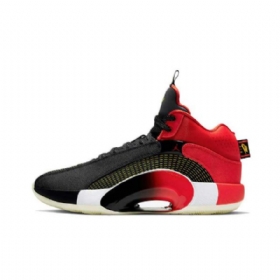 Nike Air Jordan 35 Chinese New Year Sko Herre Svarte Rød