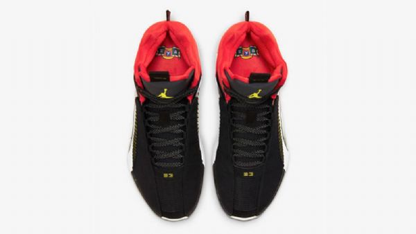 Nike Air Jordan 35 Chinese New Year Sko Herre Svarte Rød
