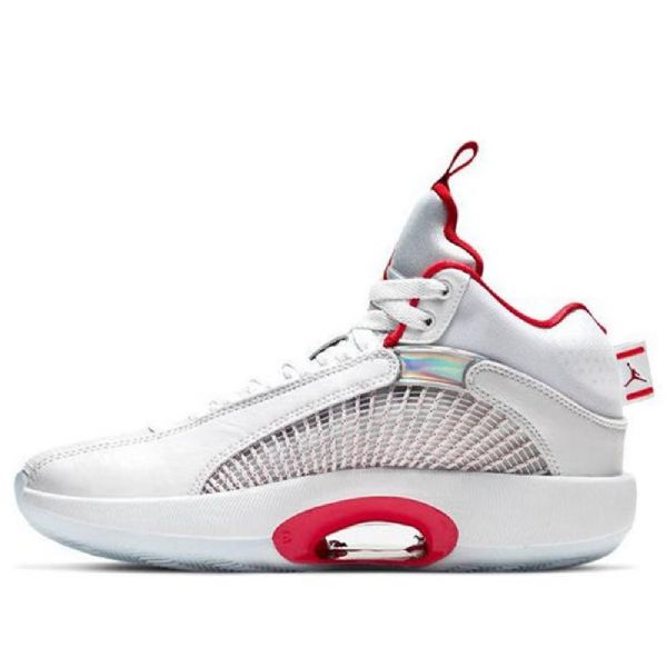 Nike Air Jordan 35 Gs Basketsko Herre Hvite Rød