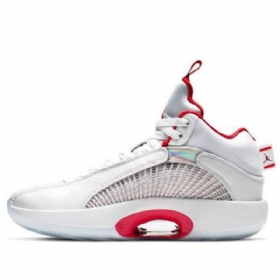 Nike Air Jordan 35 Gs Basketsko Herre Hvite Rød