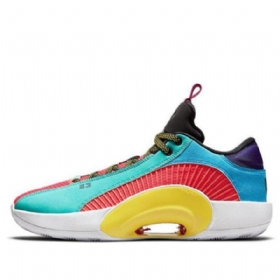 Nike Air Jordan 35 Low Tops Ds Pf Joggesko Herre Multicolor