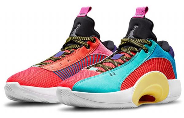 Nike Air Jordan 35 Low Tops Ds Pf Joggesko Herre Multicolor