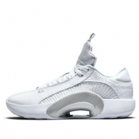 Nike Air Jordan 35 Low Tops Pf Joggesko Herre Hvite Sølv