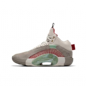 Nike Clot X Jordan Retro 35 Sp Warrior Jade Sko Herre Grå