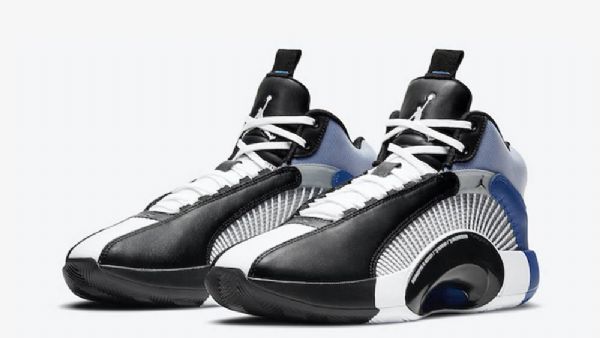 Nike Fragment X Jordan 35 Sko Herre Svarte Hvite Blå
