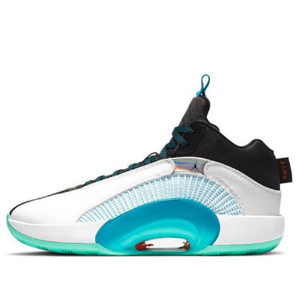 Nike Guo Ailun X Air Jordan 35 Gc Pf Joggesko Herre Hvite Svarte