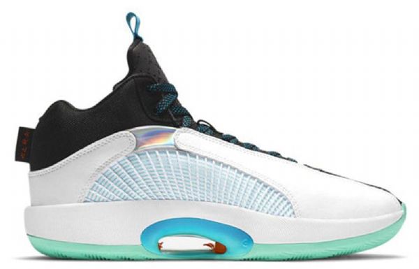 Nike Guo Ailun X Air Jordan 35 Gc Pf Joggesko Herre Hvite Svarte