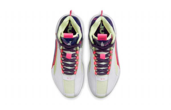 Nike Luka Doncic X Air Jordan 35 Low Tops Gs Basketsko Herre Lilla Grønn Hvite