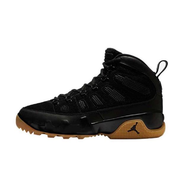Nike Air Jordan 9 Boot Nrg Sko Dame Svarte