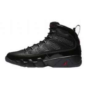 Nike Air Jordan 9 Bred Sko Herre Svarte