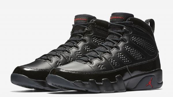Nike Air Jordan 9 Bred Sko Herre Svarte