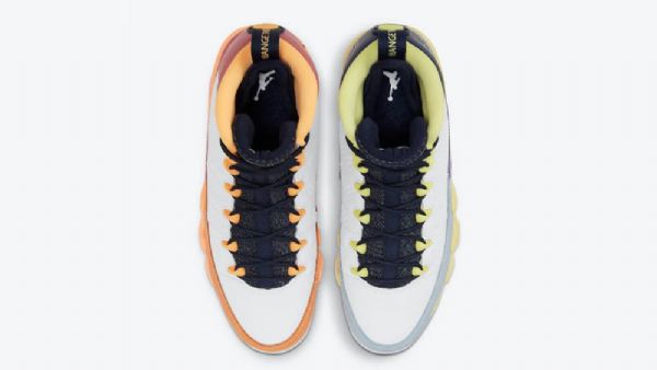 Nike Air Jordan 9 Cactus Flow Topser Sko Dame Hvite
