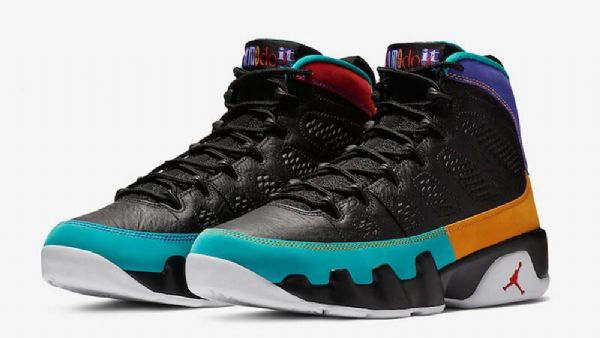Nike Air Jordan 9 Dream It Do It Sko Herre Svarte