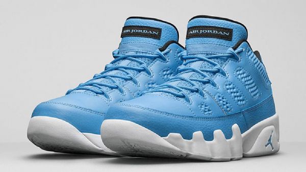 Nike Air Jordan 9 Low Tops Pantone Sko Herre Blå