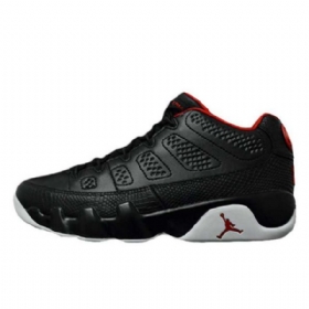 Nike Air Jordan 9 Low Tops Sko Herre Svarte Hvite