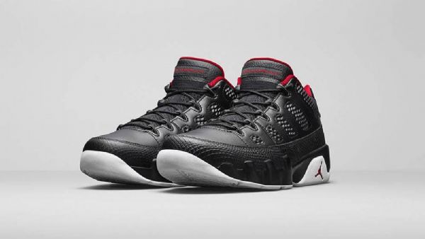 Nike Air Jordan 9 Low Tops Sko Herre Svarte Hvite