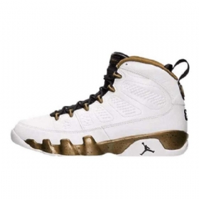 Nike Air Jordan 9 Militia Sko Herre Hvite Grønn