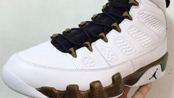 Nike Air Jordan 9 Militia Sko Herre Hvite Grønn