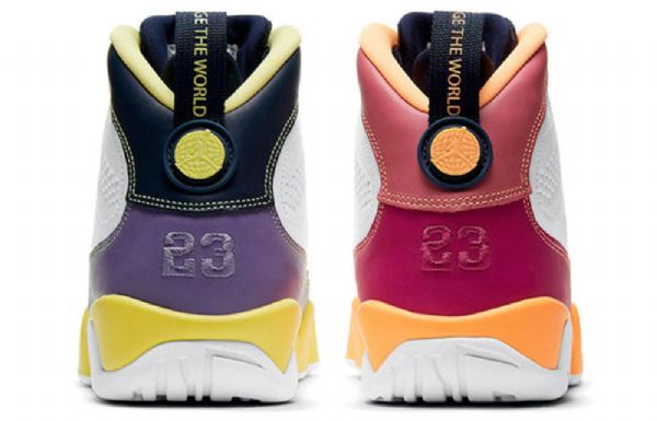 Nike Air Jordan 9 Retro Basketball Shoes Dame Multicolor