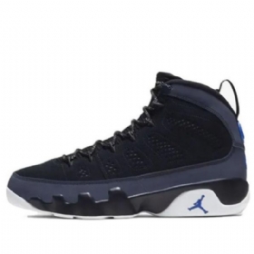 Nike Air Jordan 9 Retro Basketball Shoes Herre Blå