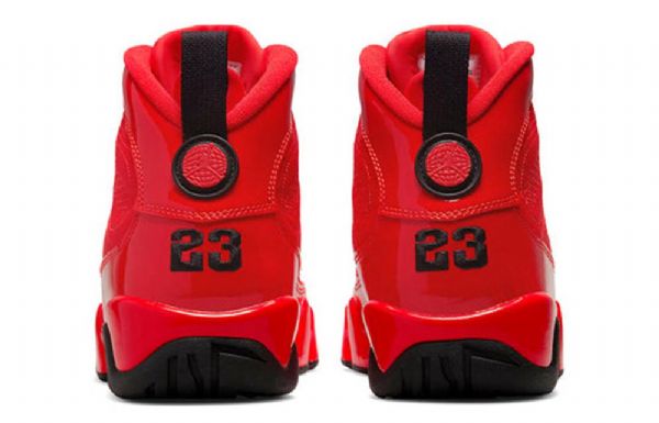 Nike Air Jordan 9 Retro Basketball Shoes Herre Rød