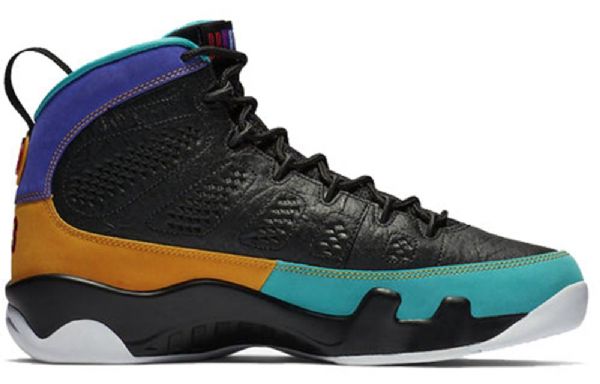 Nike Air Jordan 9 Retro Basketball Shoes Herre Svarte