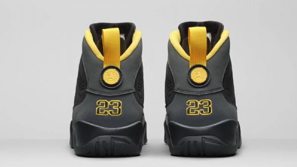 Nike Air Jordan 9 Sko Herre Gull