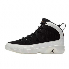 Nike Air Jordan 9 Sko Herre Svarte Hvite