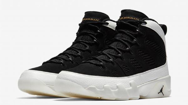 Nike Air Jordan 9 Sko Herre Svarte Hvite