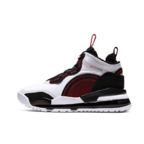 Nike Air Jordan Aerospace 720 Sko Herre Hvite Svarte Rød