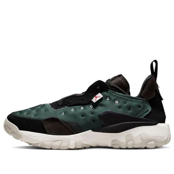 Nike Air Jordan Delta 2 Low Tops-top Jogge Shoes Atletiske Sko Herre Svarte Grønn