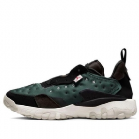 Nike Air Jordan Delta 2 Low Tops-top Jogge Shoes Atletiske Sko Herre Svarte Grønn