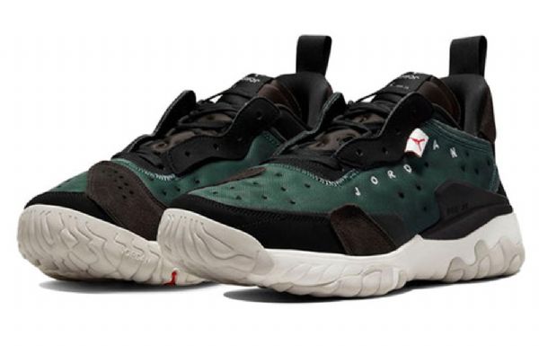 Nike Air Jordan Delta 2 Low Tops-top Jogge Shoes Atletiske Sko Herre Svarte Grønn