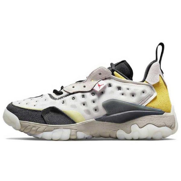 Nike Air Jordan Delta 2 Sko Herre Hvite Svarte Gul
