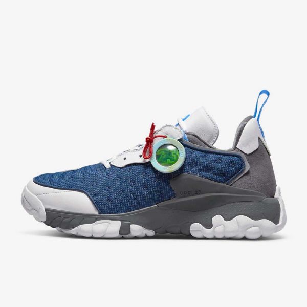 Nike Air Jordan Delta 2 X Clot Sko Herre Hvite Grå Marineblå