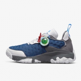 Nike Air Jordan Delta 2 X Clot Sko Herre Hvite Grå Marineblå
